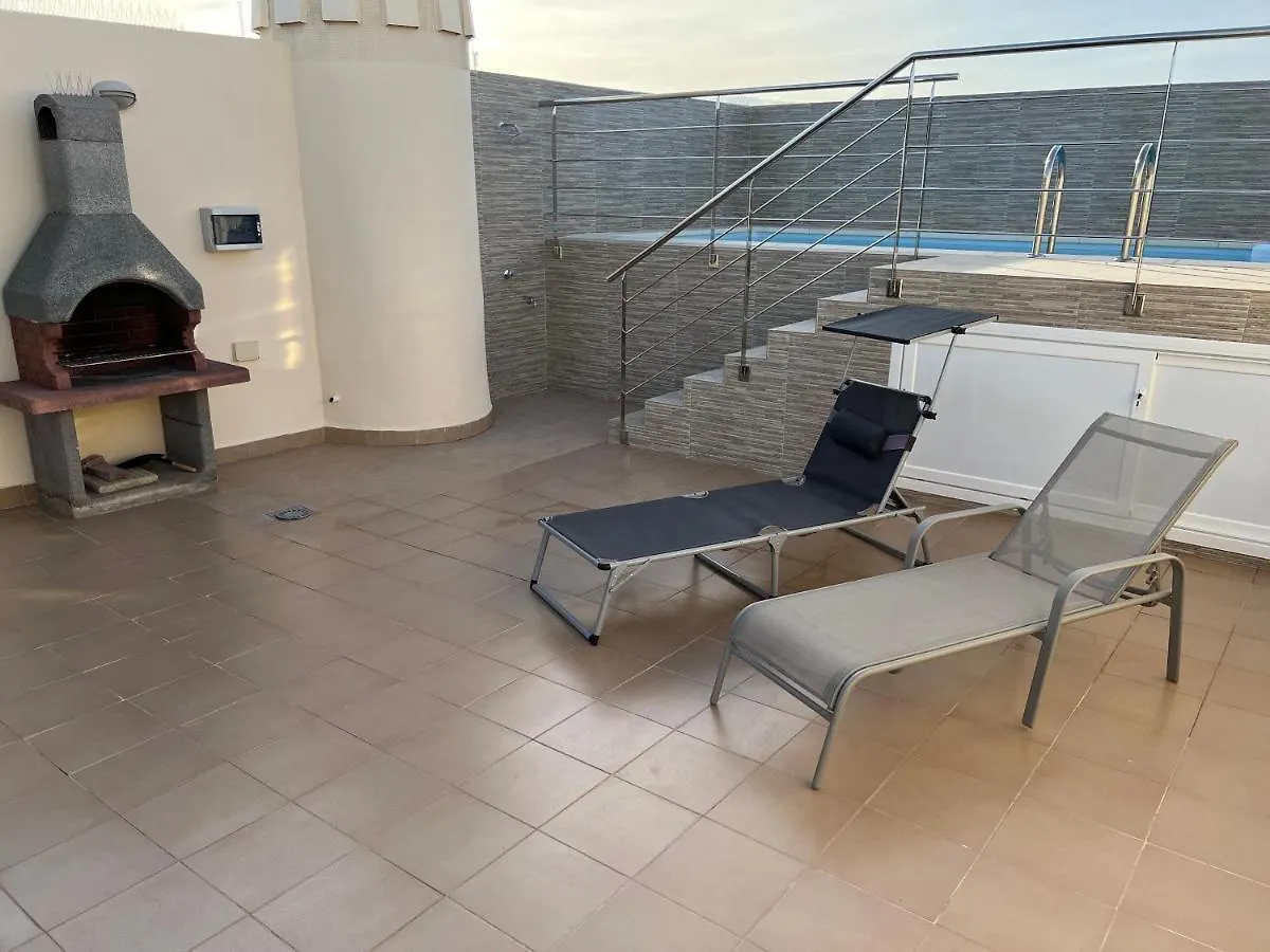 Apartamento Atico con piscina privada vistas al mar Vera 0*,
